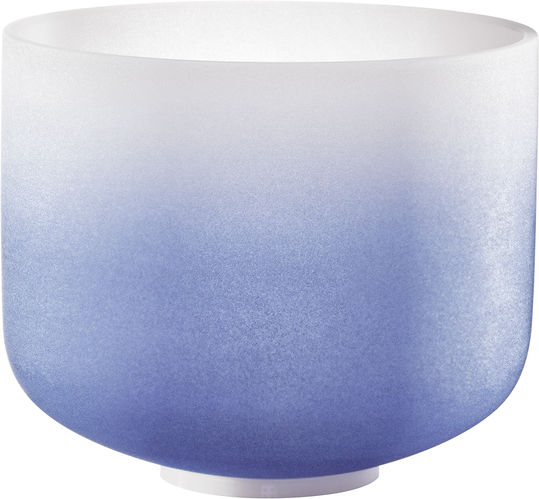 440 Hz 9" Third Eye Chakra Crystal Singing Bowl Note A Indigo Color-Crystal Singing Bowls-Sound Healing LAB-Pure Quartz-6