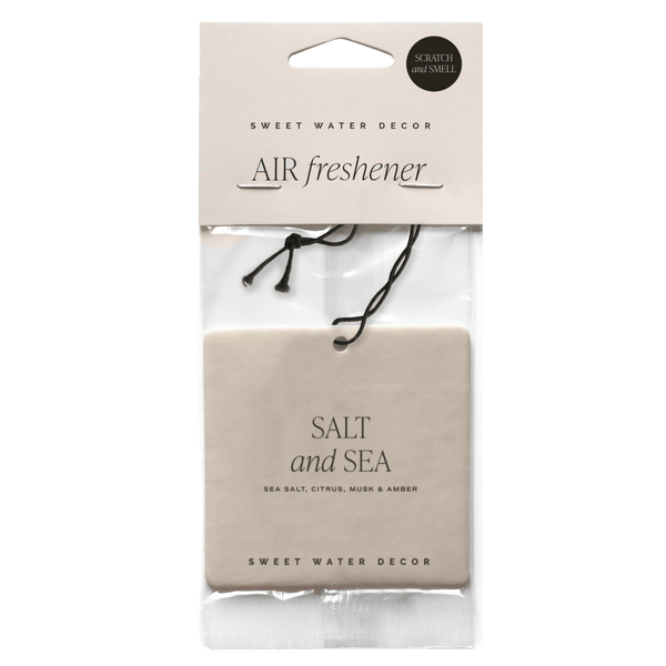 Salt and Sea Hanging Air Freshener