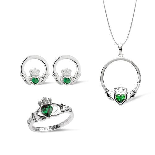 Classic Claddagh™ 18K White Gold 3pc Collection