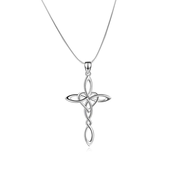 Celtic Heart™ 18K White Gold Pendant