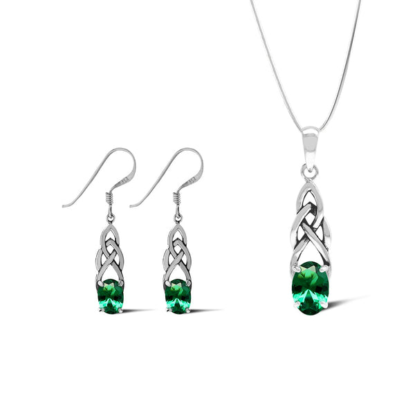 Celtic Magic™ 18K White Gold 2pc Bundle