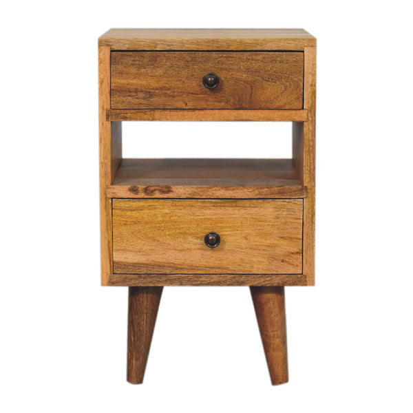 Mini Classic Multi Oak-ish nightstand