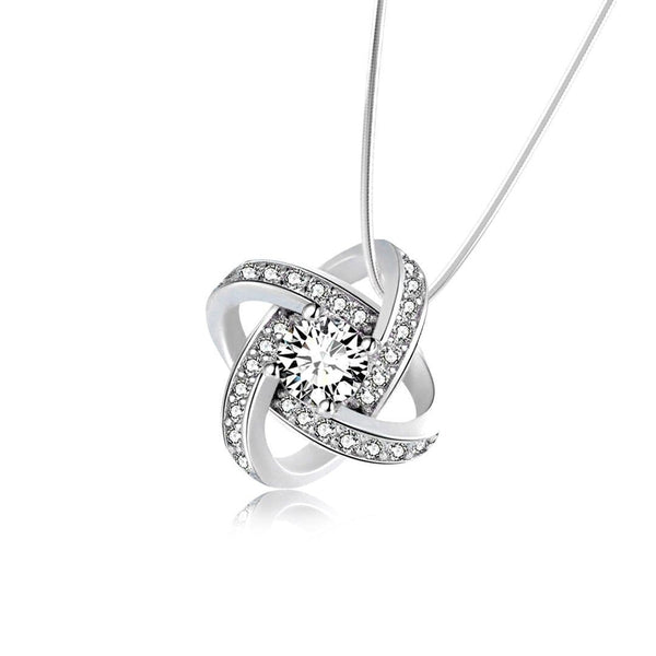 Celtic Knot™ 18K White Gold Pendant