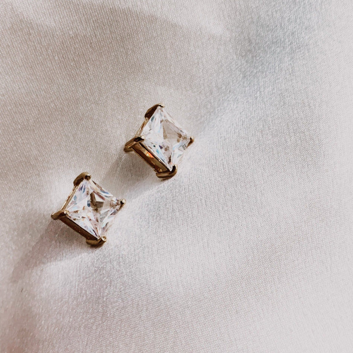 Big City Stud Earrings-Earrings-HEYMAEVE-Pure Quartz-1