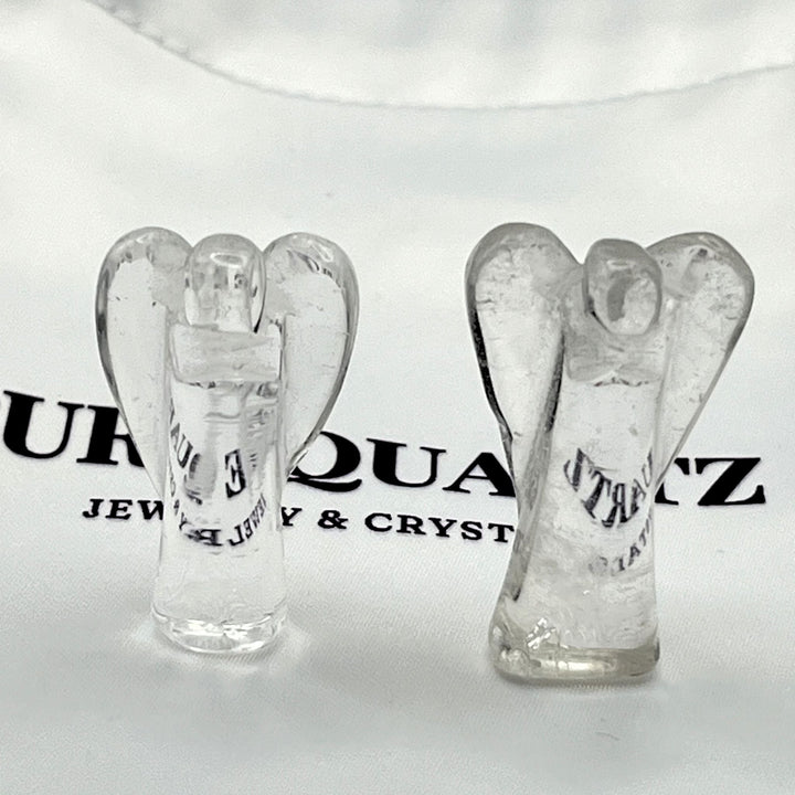 Clear Quartz Crystal Pocket Angel-Clear Quartz Angel-Pure Quartz-Pure Quartz-2