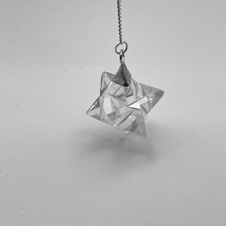 Clear Quartz Merkaba Star Pendant-Merkaba Pendent-Pure Quartz -Pure Quartz-14