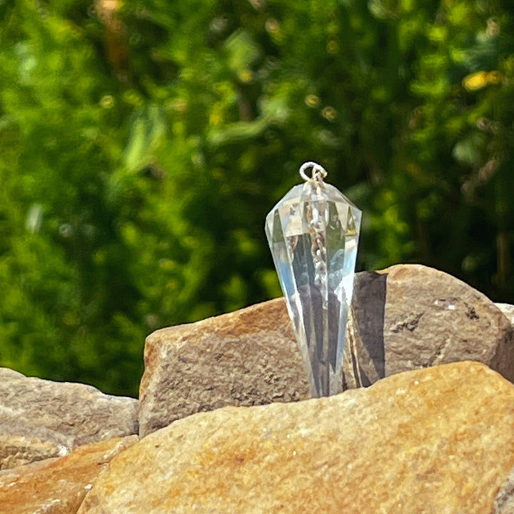 Clear Quartz Pear Shape Pendulum-Clear Quartz Pendulum-Pure Quartz-Pure Quartz-10