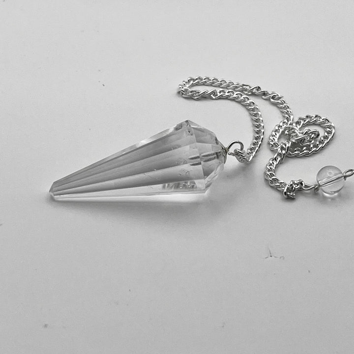 Clear Quartz Pear Shape Pendulum-Clear Quartz Pendulum-Pure Quartz-Pure Quartz-5