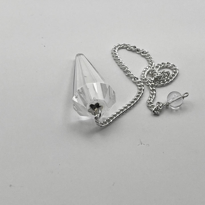 Clear Quartz Pear Shape Pendulum-Clear Quartz Pendulum-Pure Quartz-Pure Quartz-6