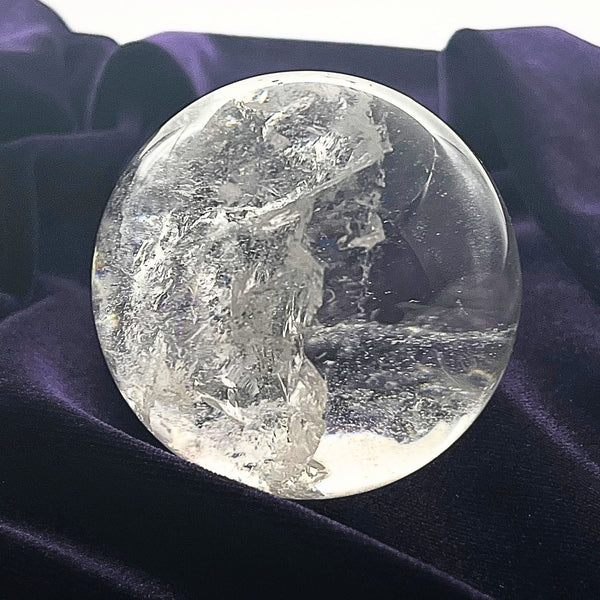 Clear Quartz Polished Sphere-Clear Quartz Sphere-Pure Quartz-Pure Quartz-1