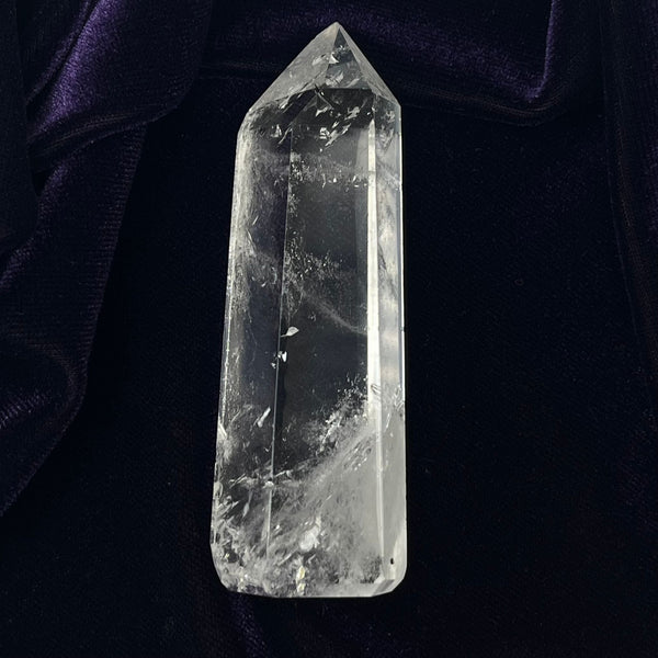 Clear Quartz Standing Single Points Towers-Clear Quartz Points-Pure Quartz-Pure Quartz-1