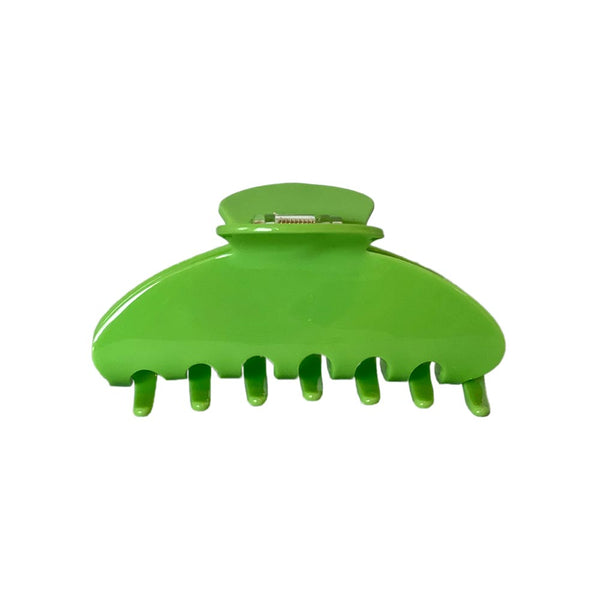 Emma Claw Hair Clip - Green