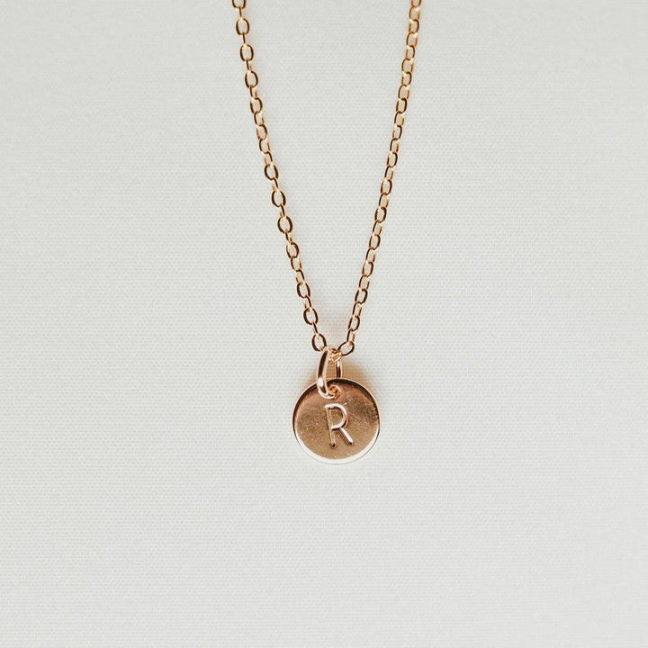 Initial Necklace-Necklaces-Mauve Jewelry Co.-Pure Quartz-4