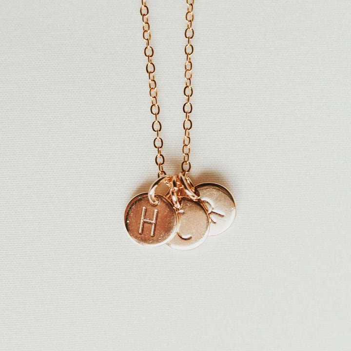 Initial Necklace-Necklaces-Mauve Jewelry Co.-Pure Quartz-6