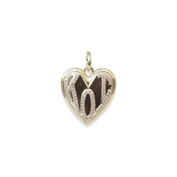 Iris KOI Heart Pendant-pendant-Rahya Jewelry Design-Pure Quartz-1