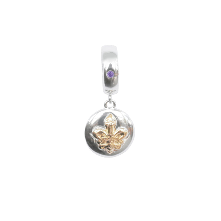 Iris Logo Slider Pendant-pendant-Rahya Jewelry Design-Pure Quartz-1