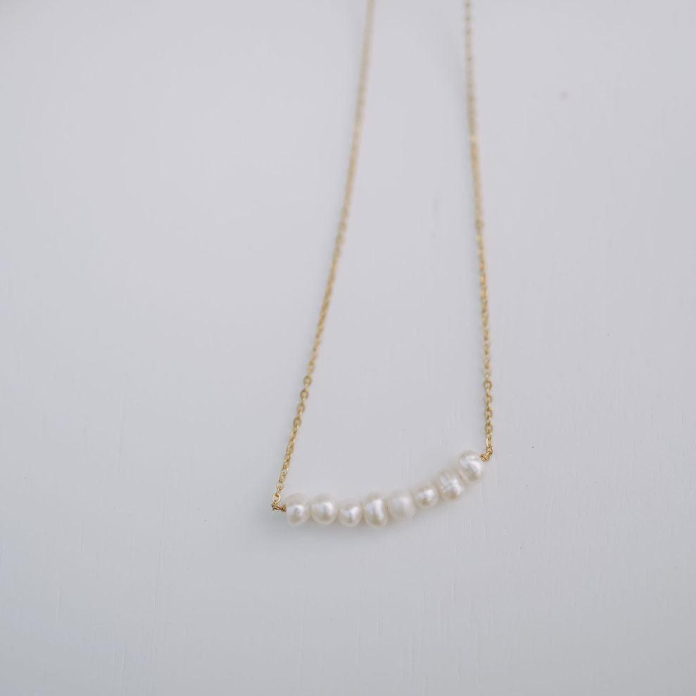 Oceanside Pearl Necklace-Necklaces-Mauve Jewelry Co.-Pure Quartz-6