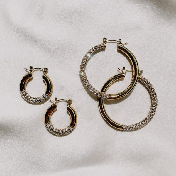 Paloma Hoops-Earrings-HEYMAEVE-Pure Quartz-1