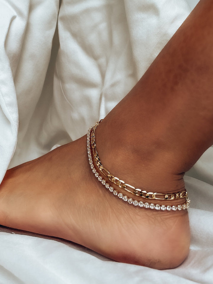 Sunny Isles Anklet-Anklet-HEYMAEVE-Pure Quartz-2